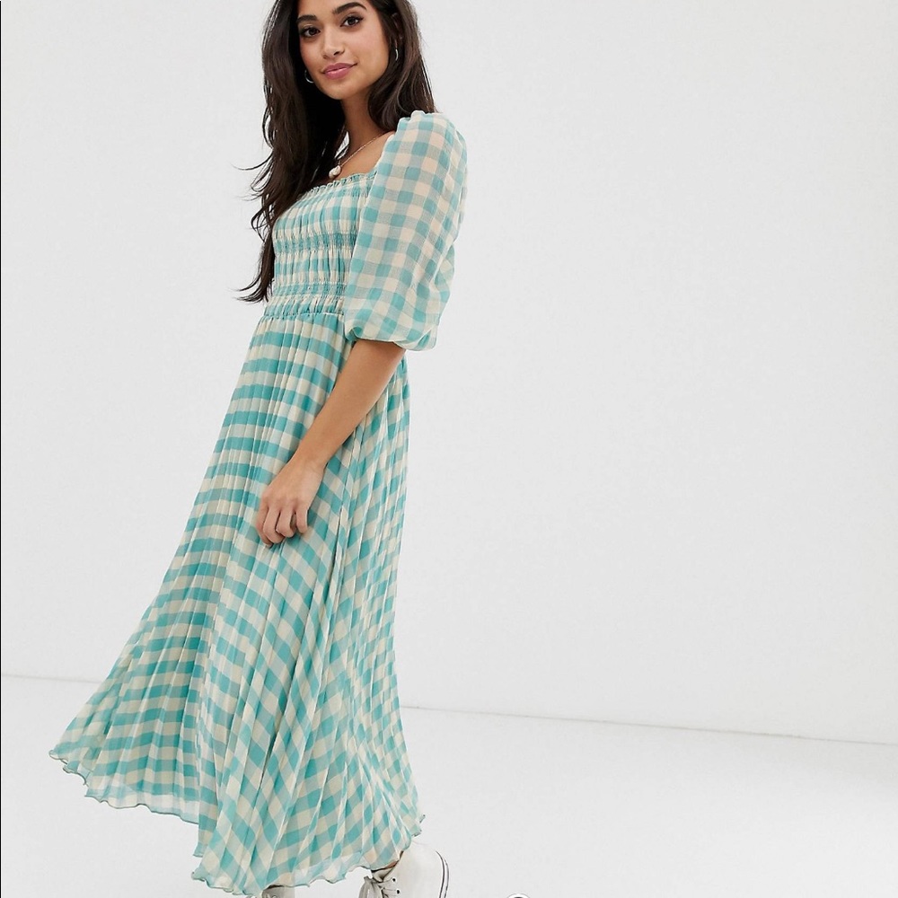 Asos plaid summer dress